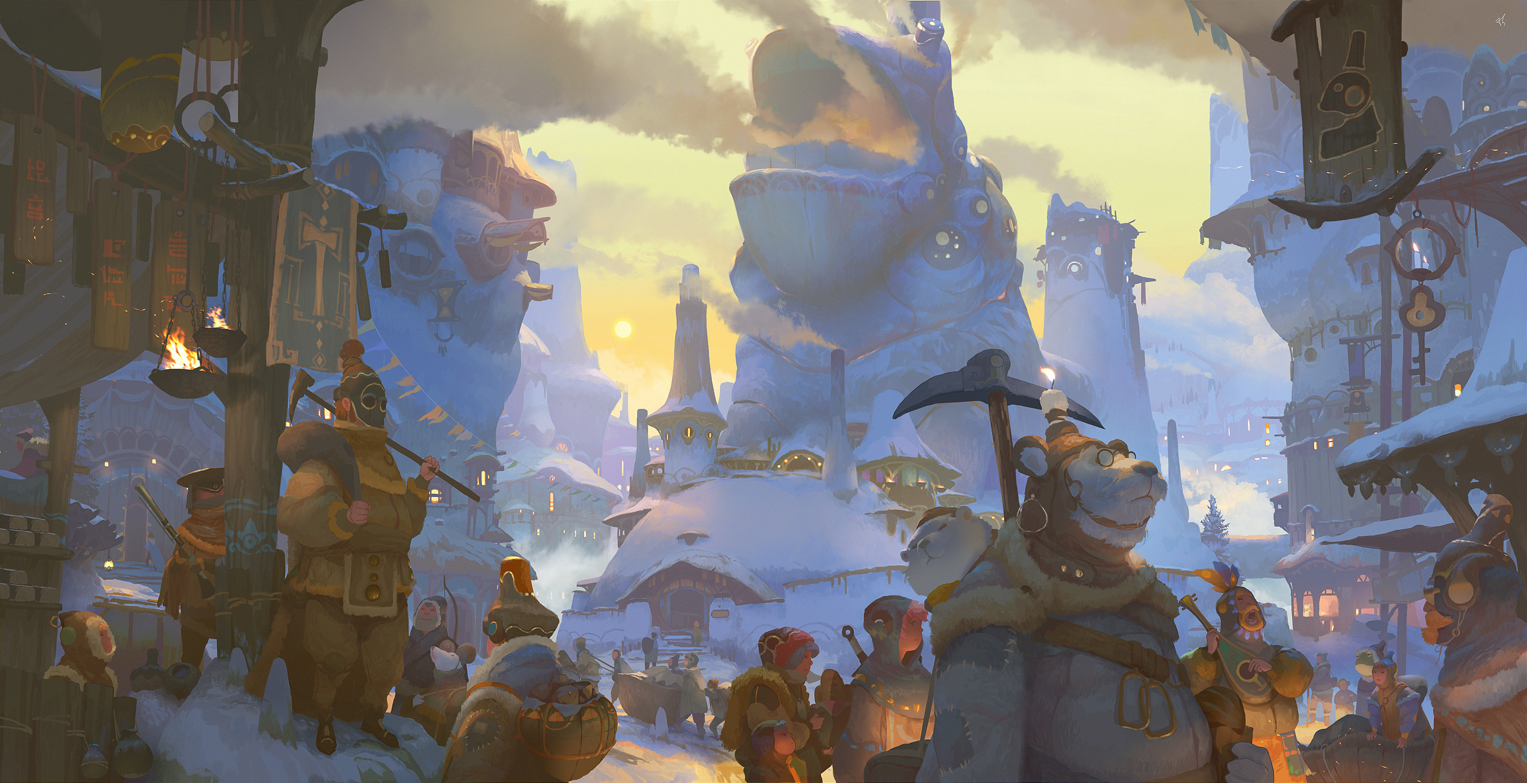 Claud Z - Tales From The Pot - Publication 17 avril 2024 - Source ArtStation