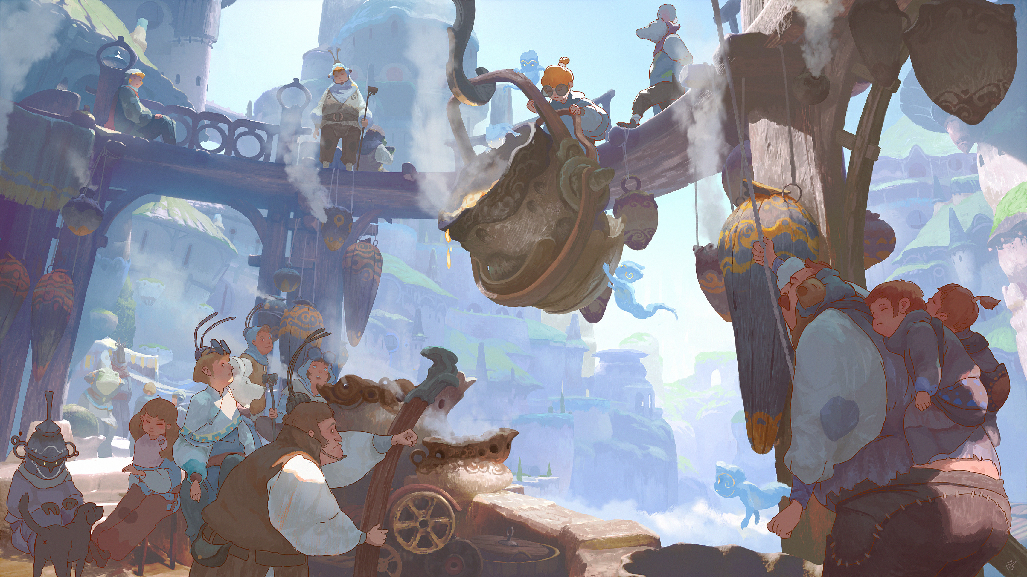 Claud Z - Tales From The Pot - Publication 21 mars 2023 - Source ArtStation