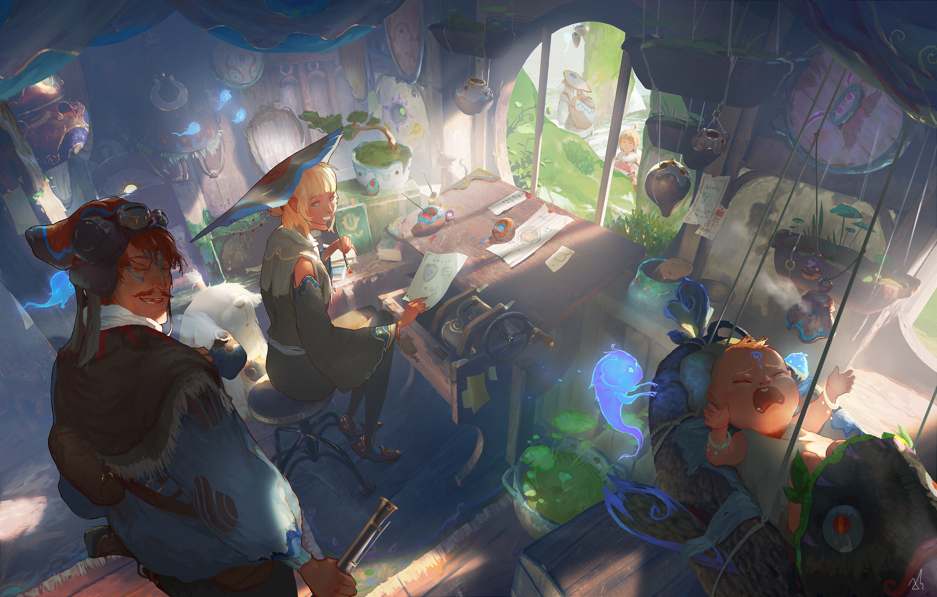 Claud Z - Tales From The Pot - Publication 4 janvier 2022 - Source ArtStation