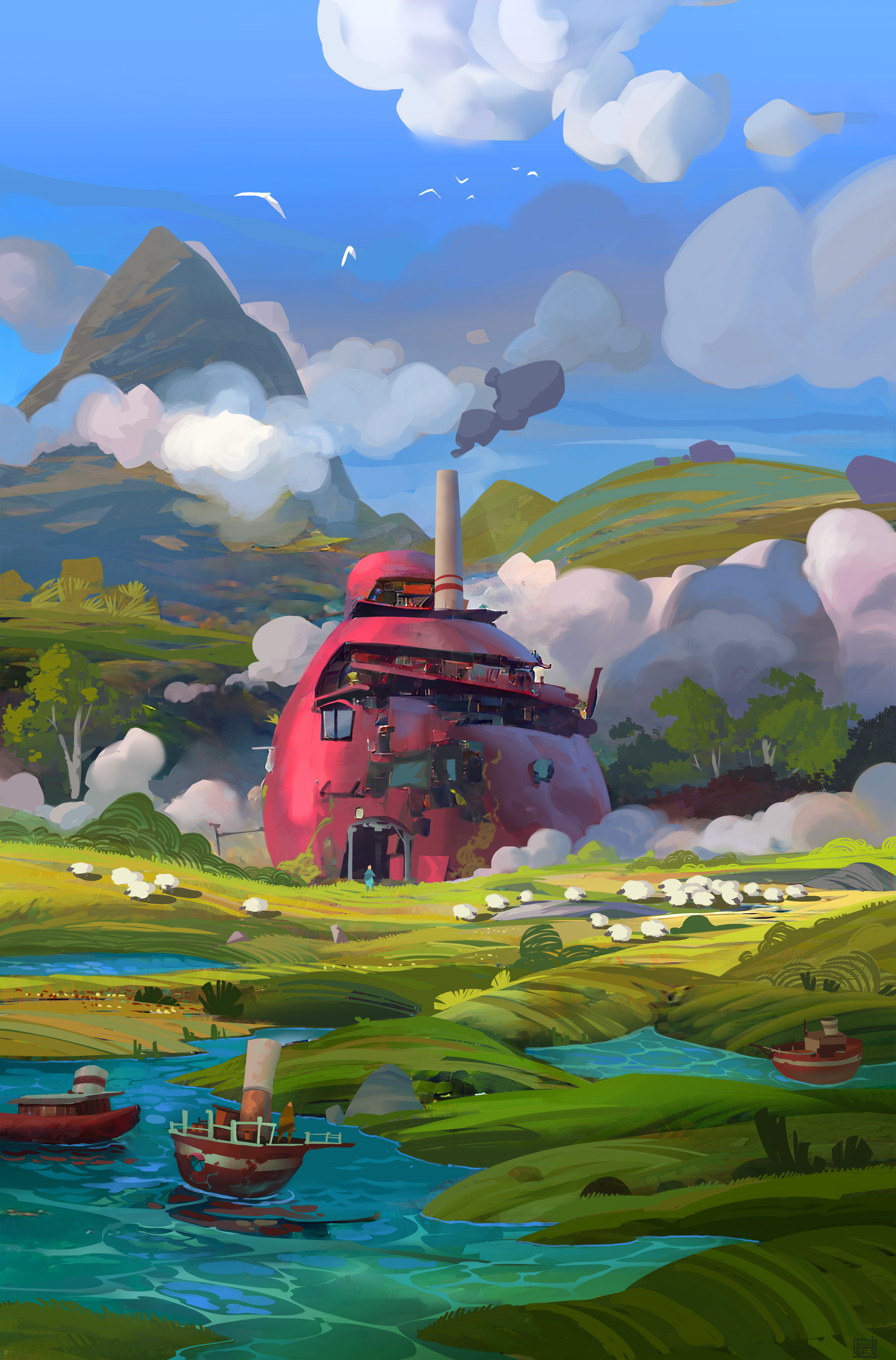 Hue Teo - Remember the wind - Publication 30 juin 2022 - Source artstation