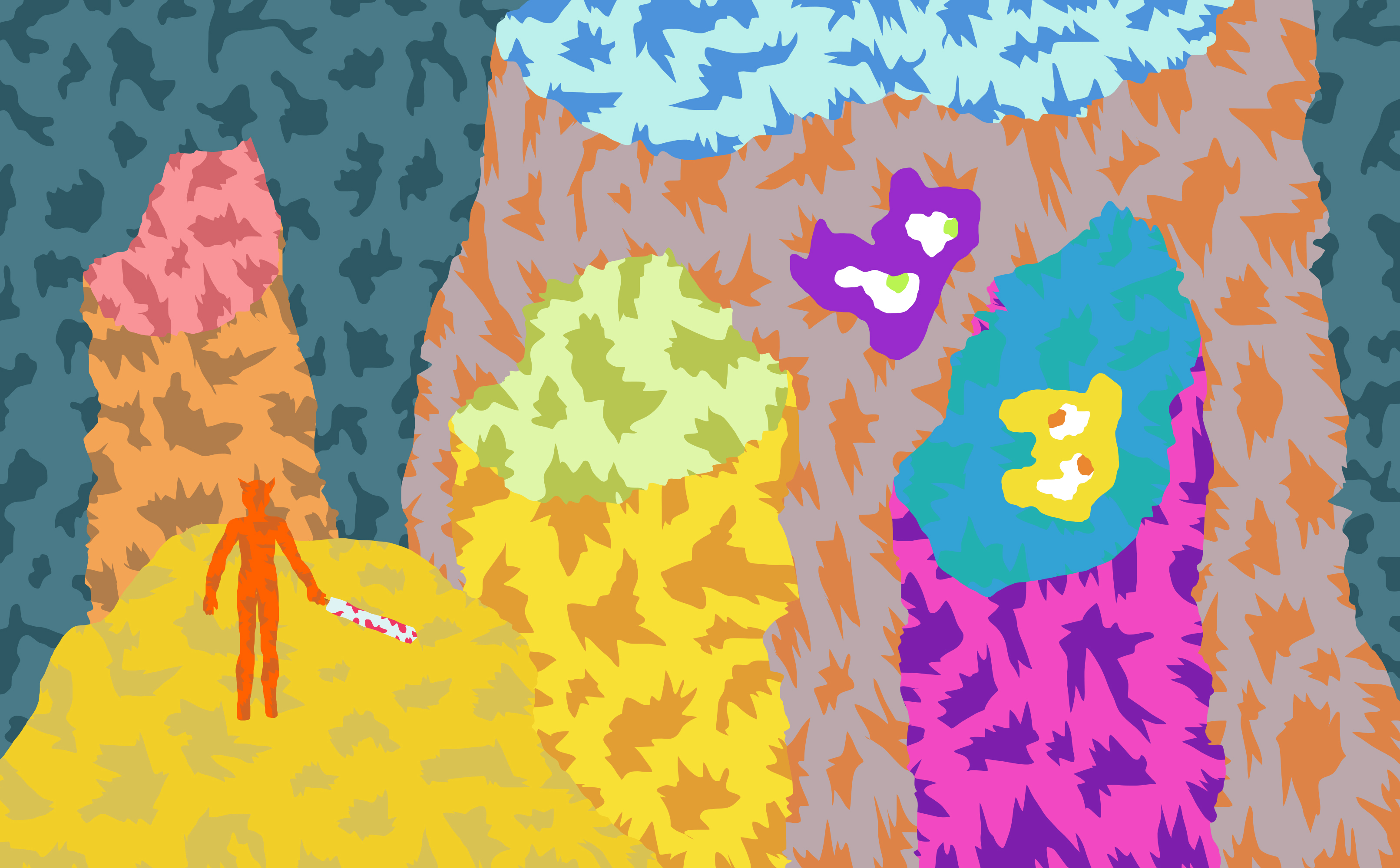 R le robot dans la Grotte des mystères 11