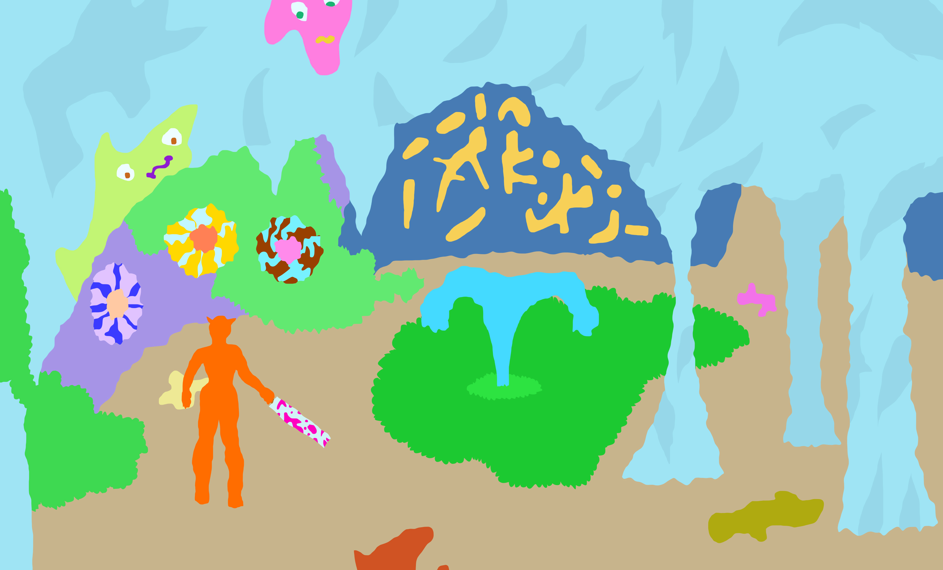 R le robot dans la Grotte des mystères 5