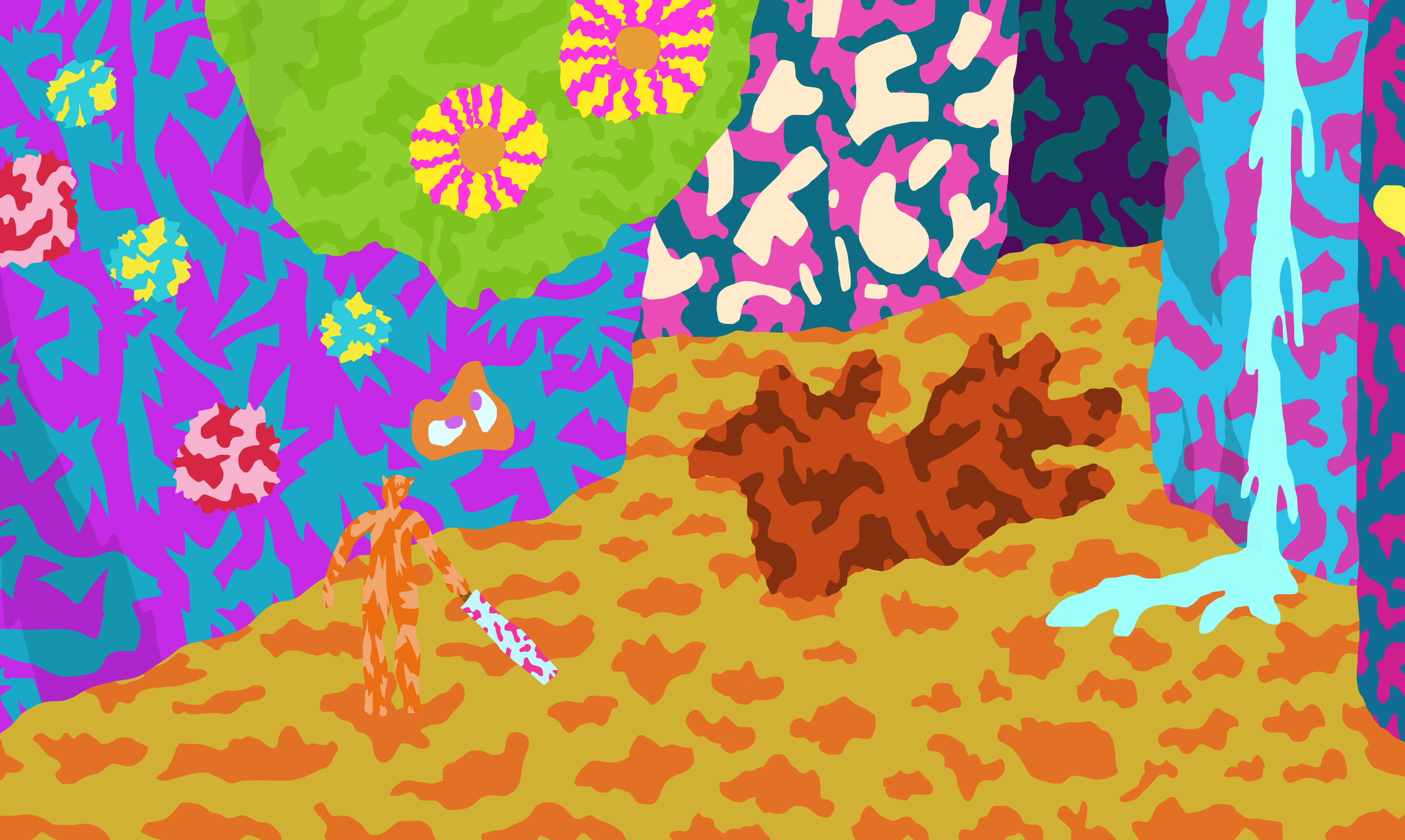 R le robot dans la Grotte des mystères 7