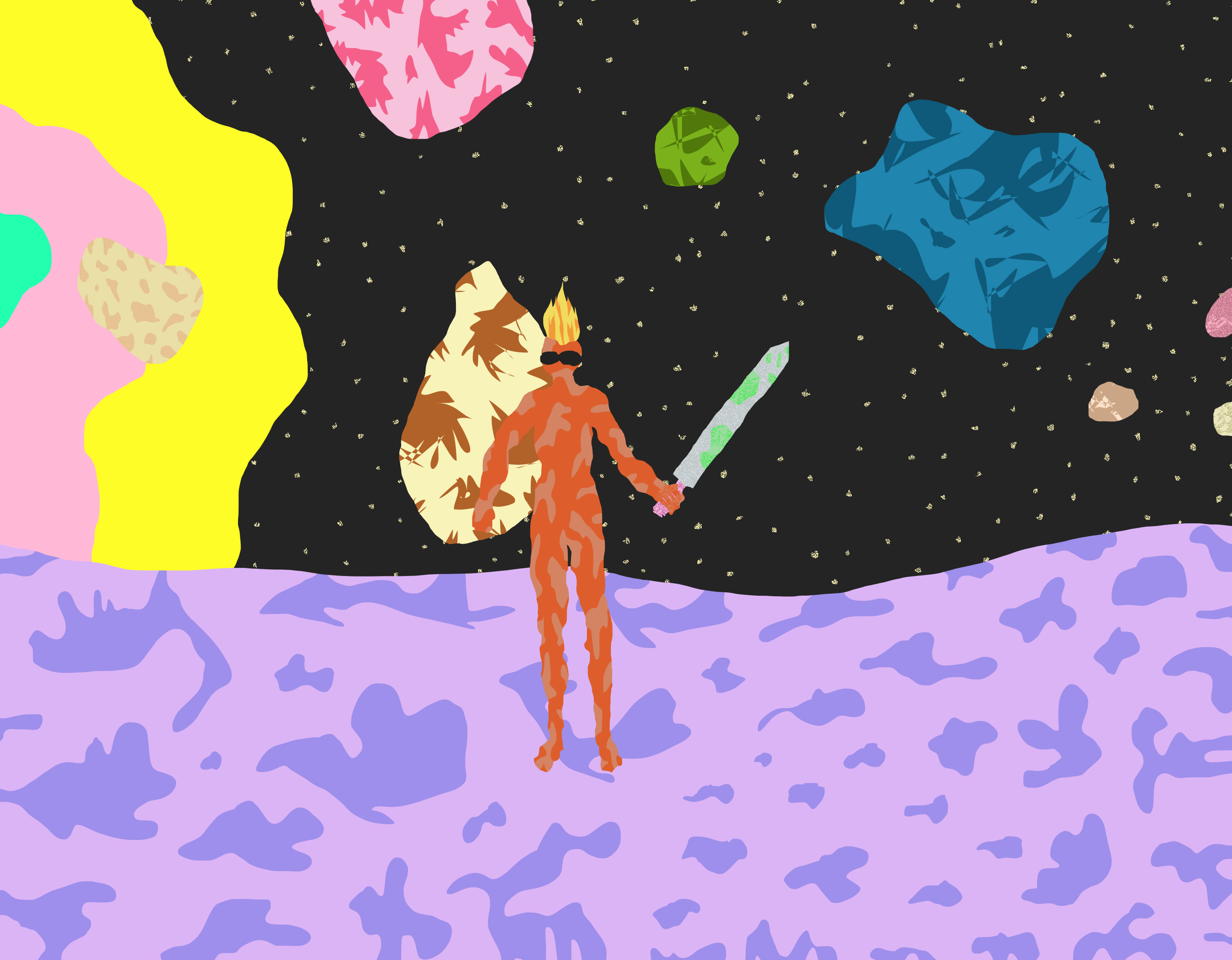 Robot dans l'espace 2