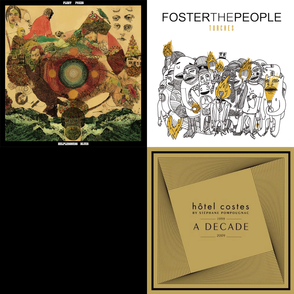 Carré de pochettes 11