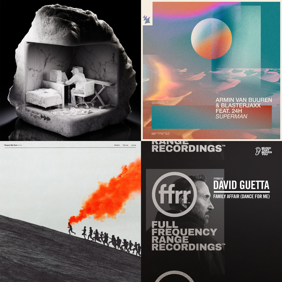 Carré de pochettes 15