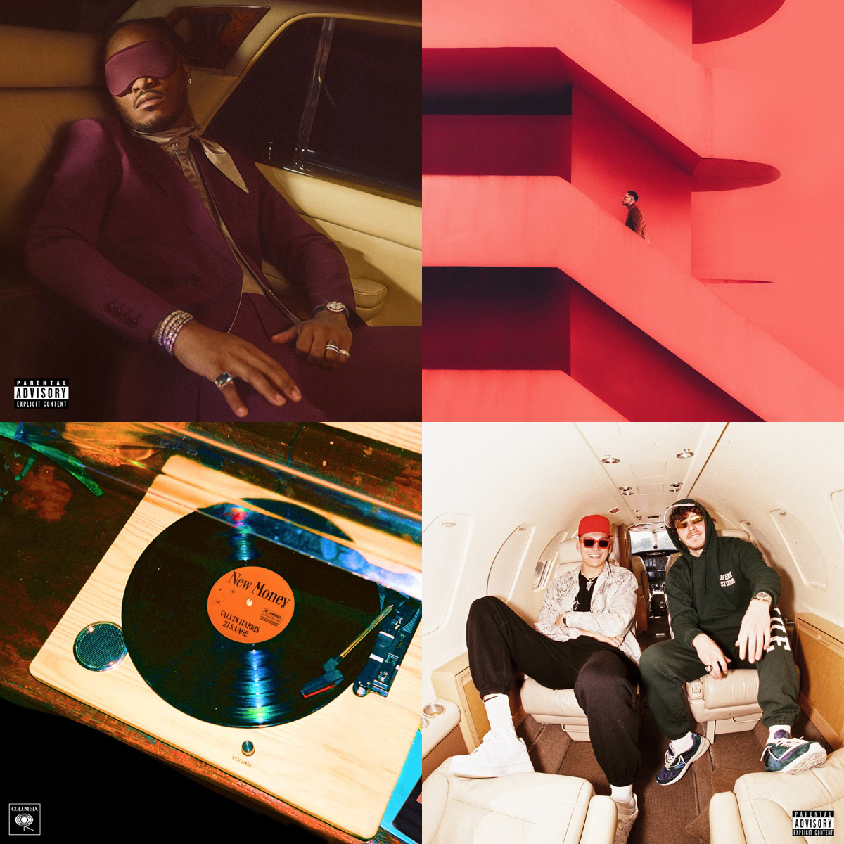 Carré de pochettes 16