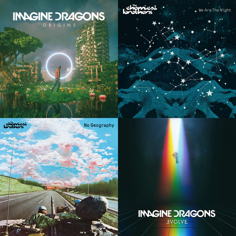 Carré de pochettes 8