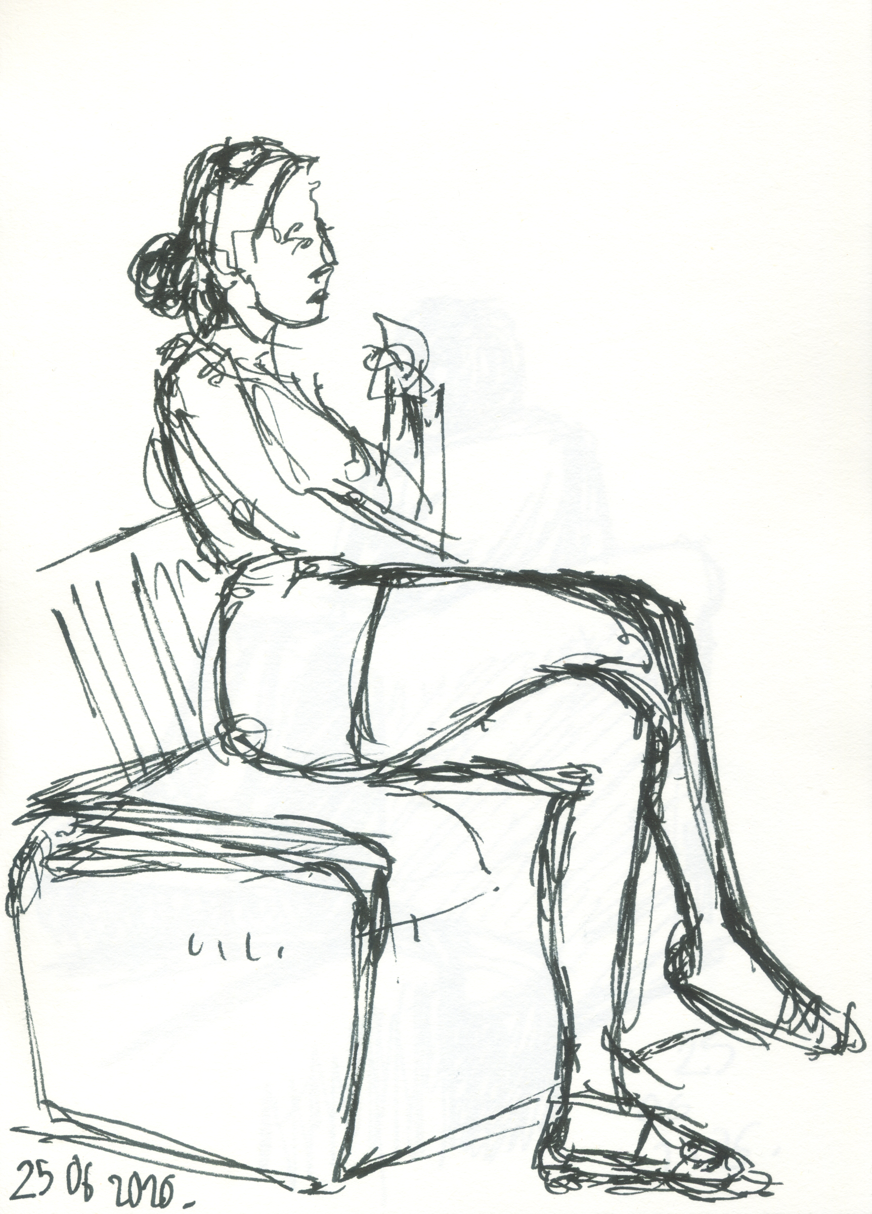 Au cinéma - Création 27 juin 2026 - Croquis 25 juin 2026 - Raphaël I