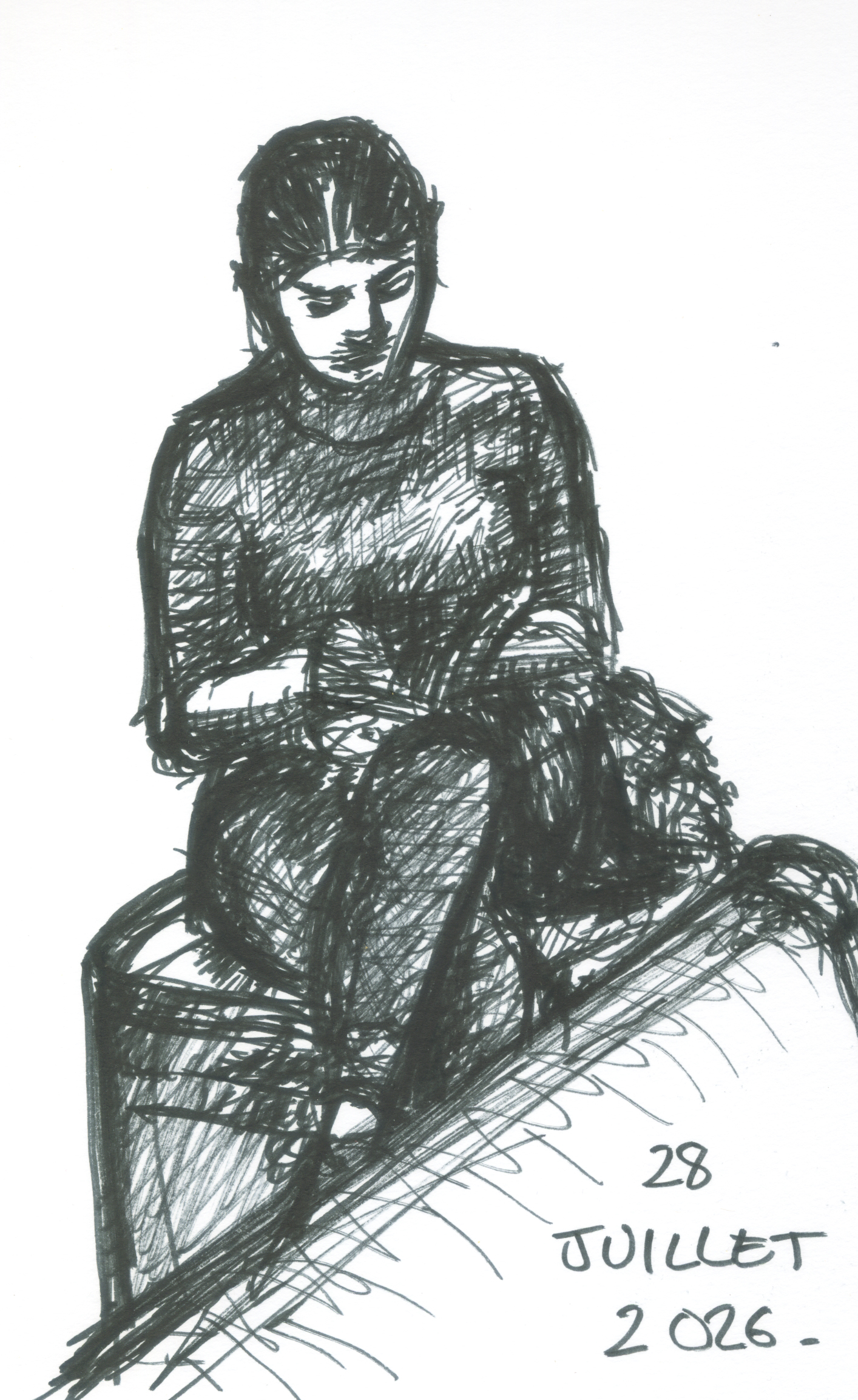 Au cinéma 2 - Création 9 août 2026 - Création croquis 28 juillet 2026 - Raphaël I - Taille 1414 x 2307