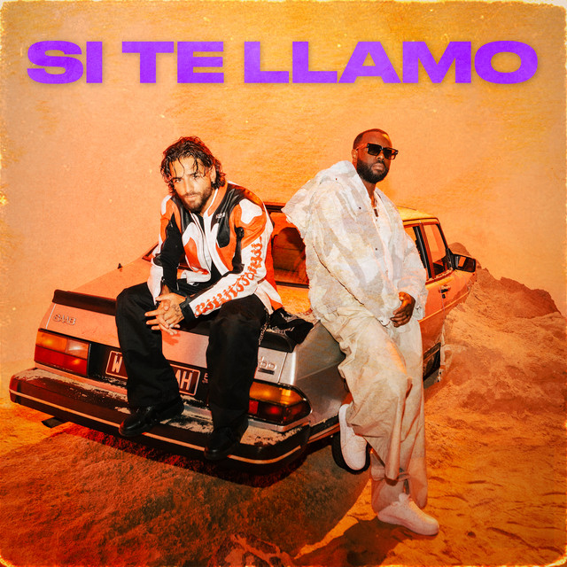 Pochette du single de GIMS & Maluma " SI TE LLAMO " - 15 septembre 2023 - Source Spotify