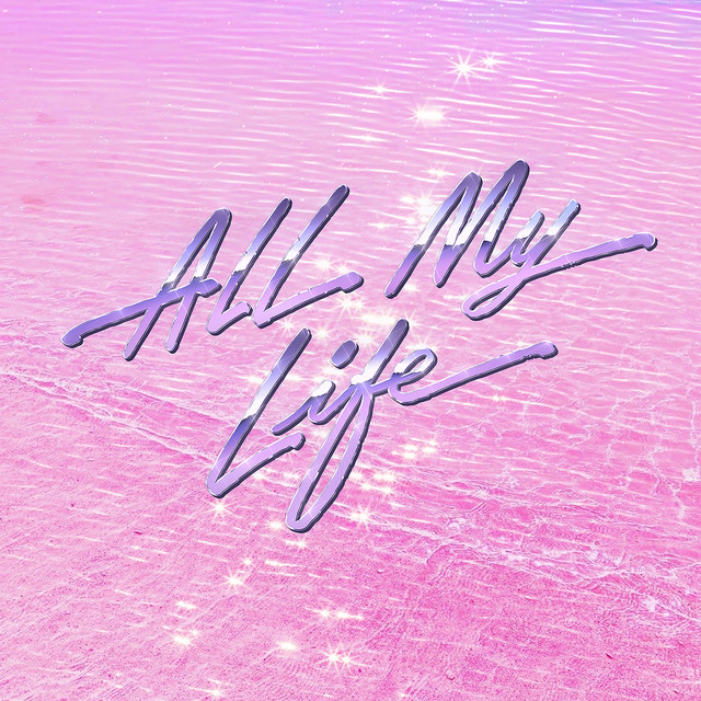 Pochette du single de Purple Disco Machine & The Magician " All My Life " - 19 septembre 2024 - Source Spotify