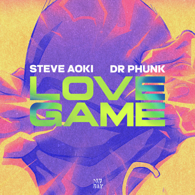 Pochette du single de Steve Aoki & Dr Phunk " Love Game " - 10 janvier 2025 - Source Spotify