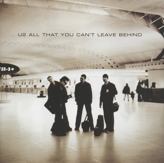 Pochette de l’album de U2 - All That You Can't Leave Behind - 30 octobre 2000 - Source Spotify