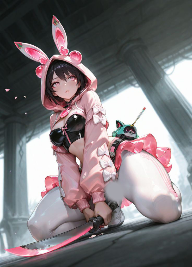 ReferenceHub - 525 Anime Kawaii Crop-Top Techwear Mecha Cyber-Streetwear Beautie Varieties Design and Pose Reference Art V2 4K - CropTop0551 - IA - Publication 5 avril 2026 - Téléchargement 7 avril 2026 - Source https://www.patreon.com