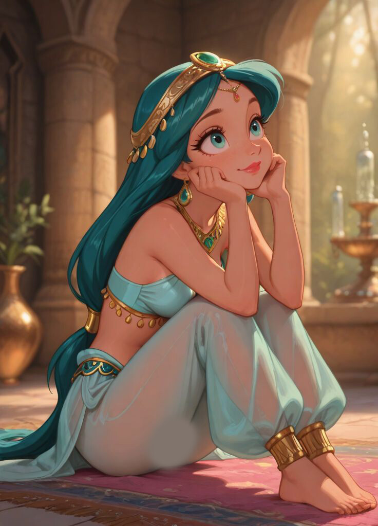 ReferenceHub - 525 Sexy Female Arabian Princess Harem Dancers Oasis Exotic Arabian Nights Varieties Design and Pose Reference Art V1 4K - 14/28 - IA - Publication 8 avril 2026 - Téléchargement 11 avril 2026 - Source https://www.artstation.com