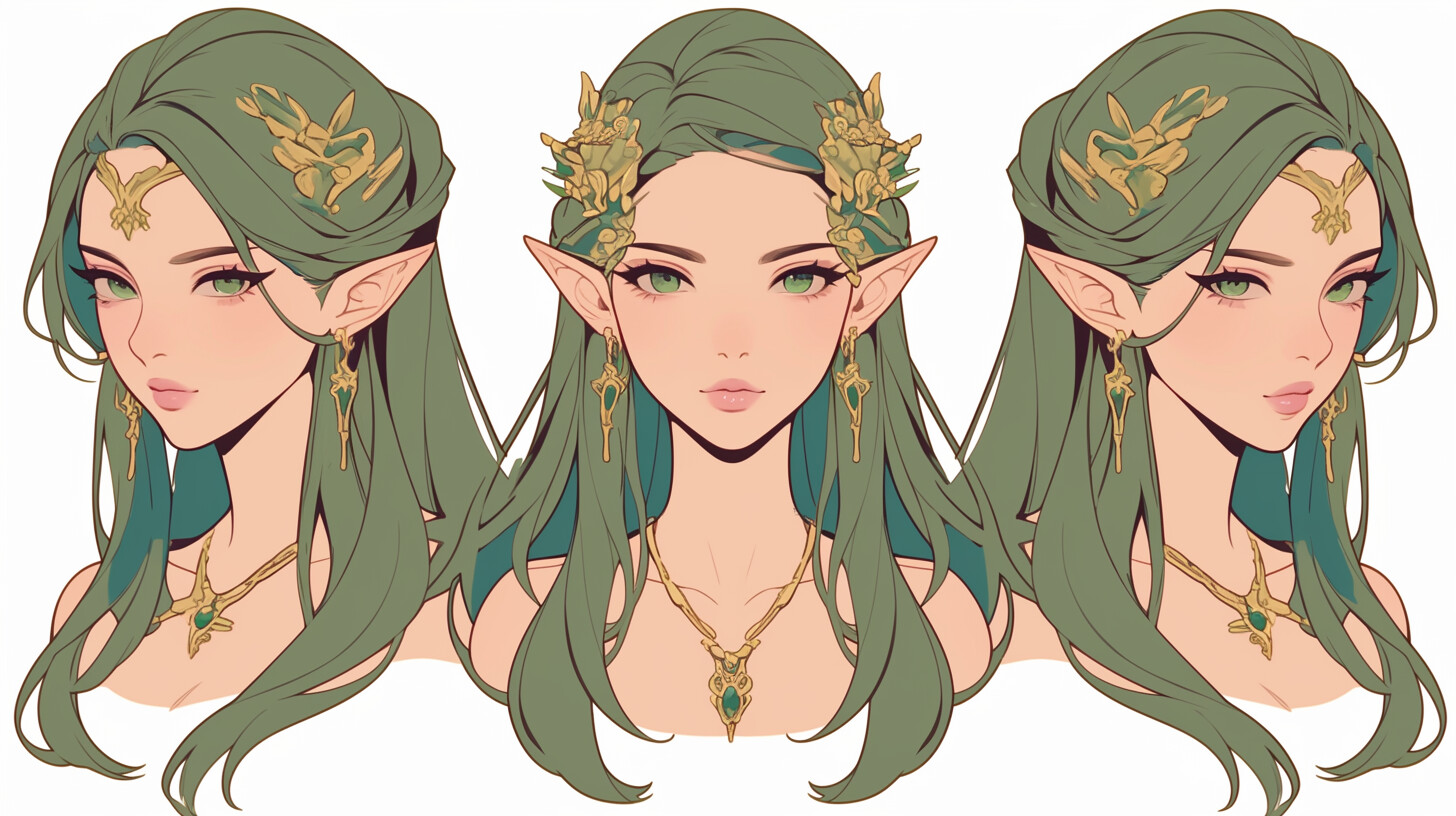 Tika Concept - +300 Fairy Queen Sketch Reference(4k) - 3/7 - IA - Publication 8 octobre 2024 - Téléchargement 9 février 2026 - Source https://www.artstation.com